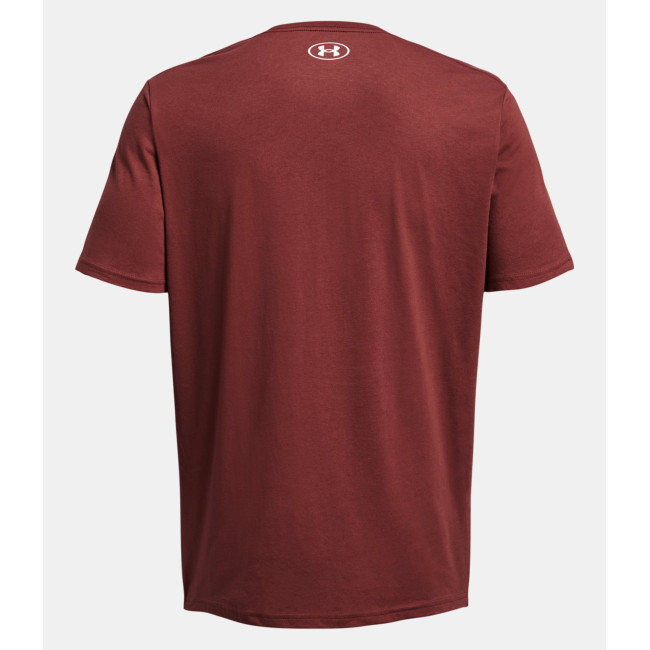 UA Sportstyle Left Chest Kurzarm-T-Shirt für Herren - Bordeaux - Under Armour