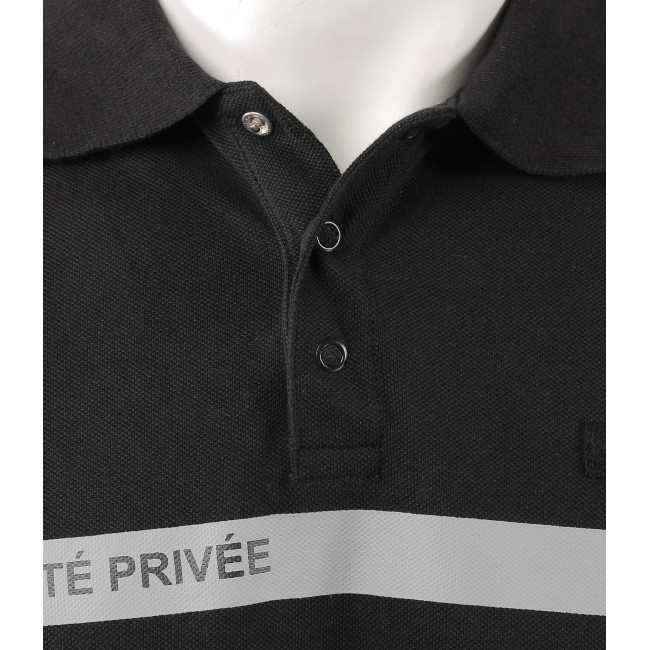 Polo korte mouwen Safetek Particuliere Beveiliging zwart - GK