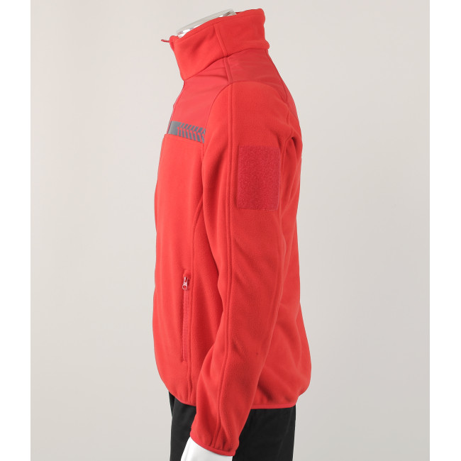 Safetek Feuerwehr-Fleecejacke Rot - GK