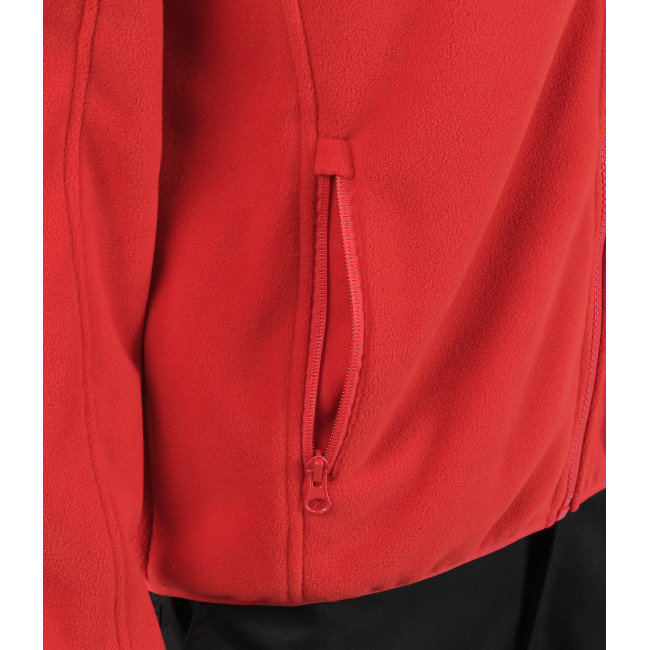 Fleecejacke Safetek Feuerwehr Rot - GK
