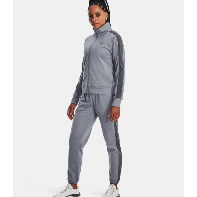 Trainingspak UA Tricot voor dames - Staalgrijs - Under Armour