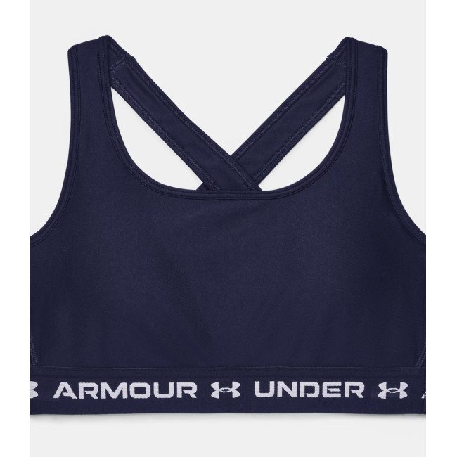 Armour® Crossback Sport-BH mit mittlerem Halt für Damen - Marineblau - Under Armour