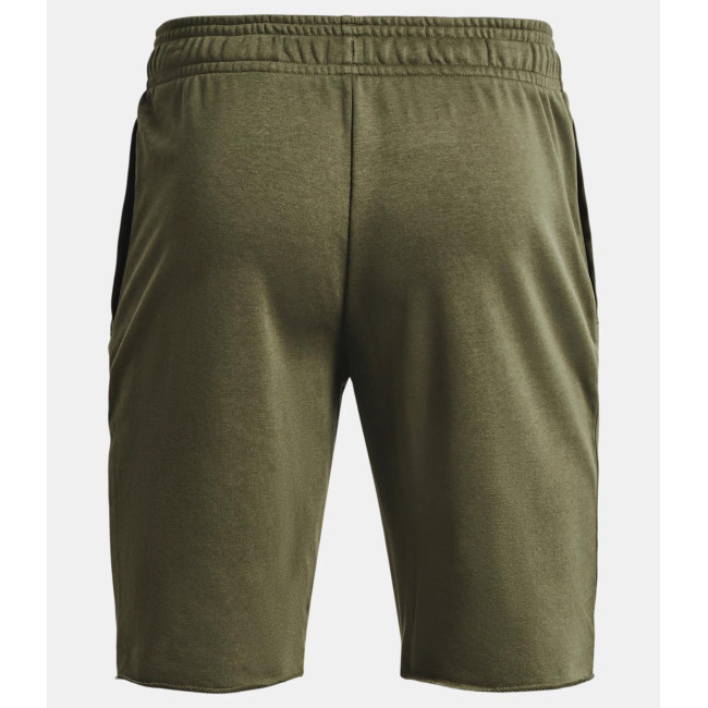 Short UA Rival Terry pour homme - Vert Olive - Under Armour