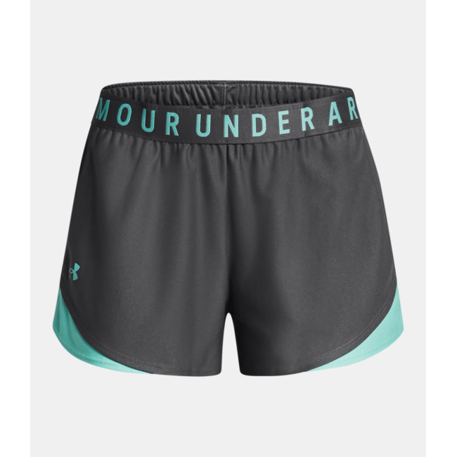 Spodenki UA Play Up 3.0 damskie - Szary Kamień - Under Armour
