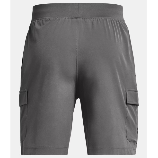 Szorty męskie UA Stretch Woven Cargo - Szary Kamień - Under Armour
