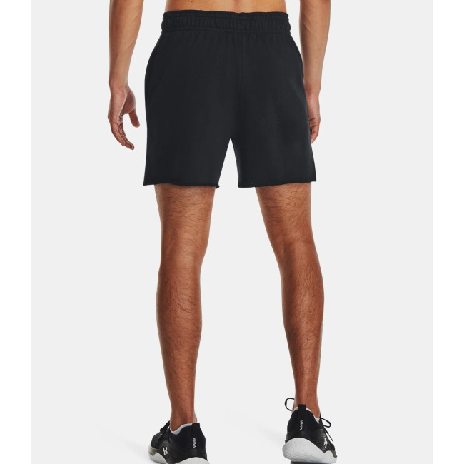 Short homme UA Rival Terry 6' - Noir - Under Armour