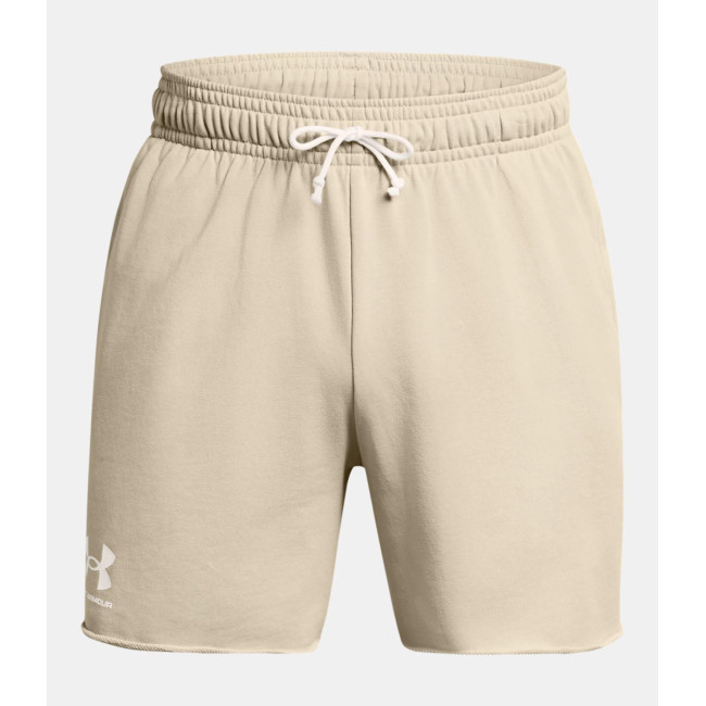 UA Rival Terry 6' Herren-Shorts - Khaki - Under Armour