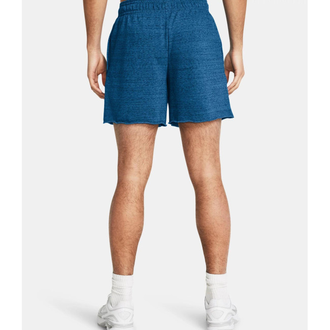 Short homme UA Rival Terry 6' - Bleu Photon - Under Armour