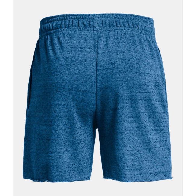 Short homme UA Rival Terry 6' - Bleu Photon - Under Armour