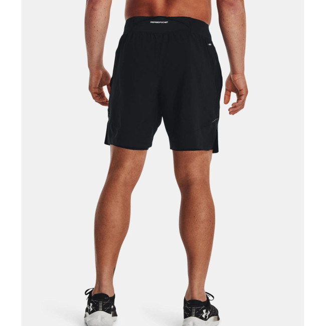 UA Launch Elite 2-in-1 Herren-Shorts 7' - Schwarz - Under Armour