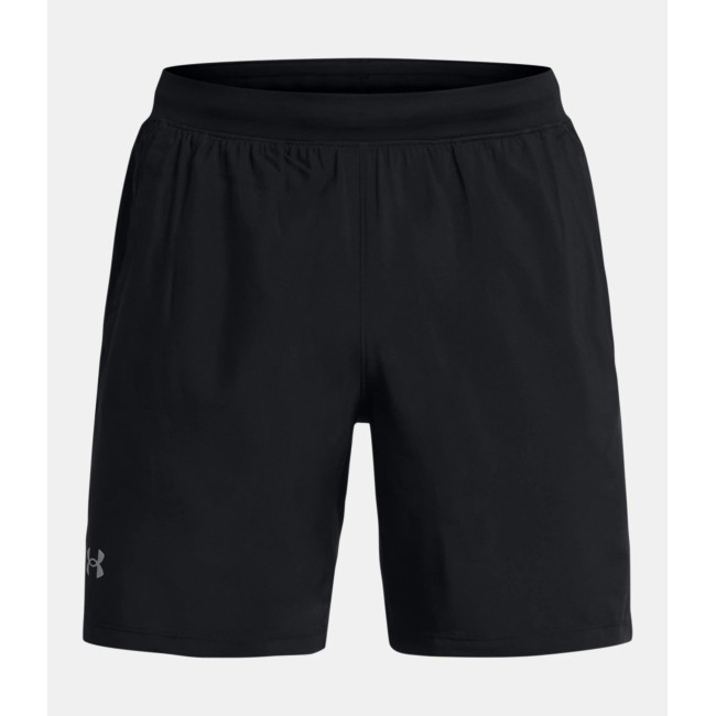 Heren Short UA Launch 7' - Zwart - Under Armour