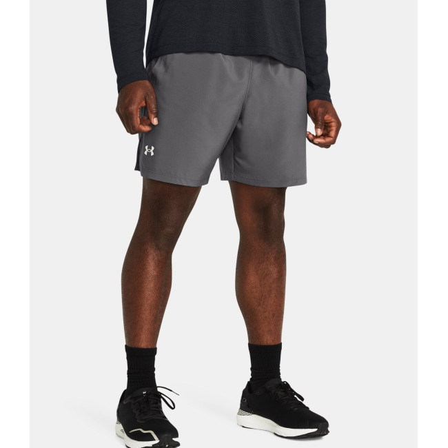 UA Launch 7' Herren-Shorts - Steingrau - Under Armour