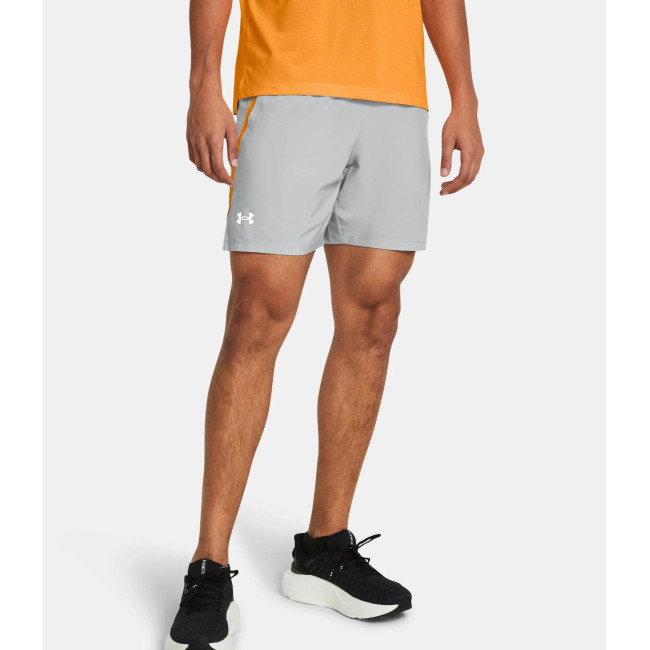 Spodenki męskie UA Launch 7' - Szare - Under Armour