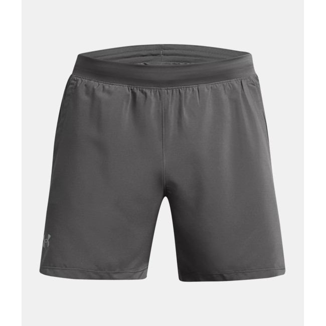 Short homme UA Launch 5' - Gris Pierre - Under Armour