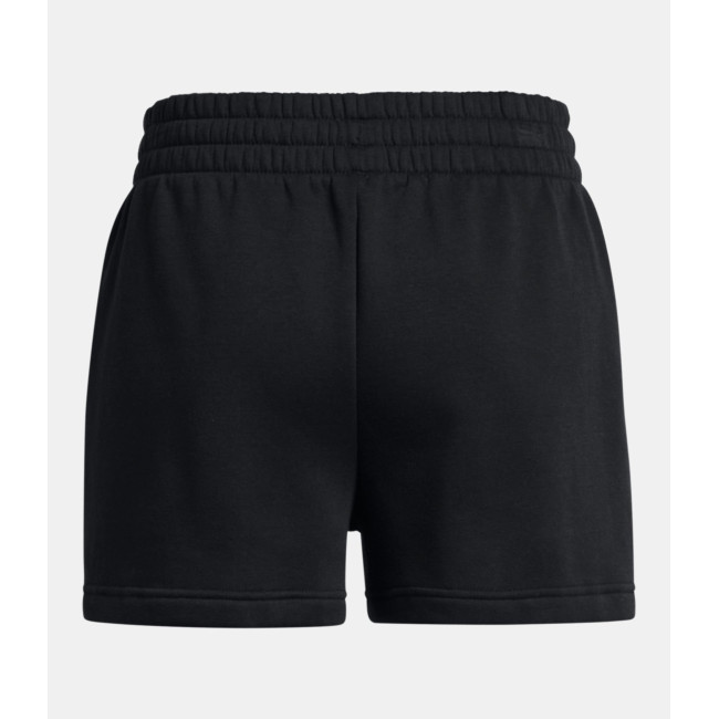 UA Rival Fleece Damen-Shorts - Schwarz - Under Armour