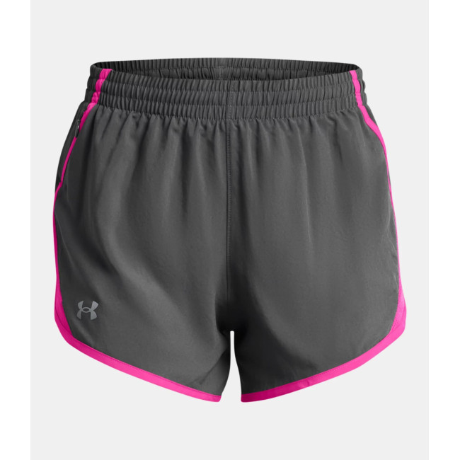 UA Fly-By 3' Damen-Shorts - Steingrau - Under Armour