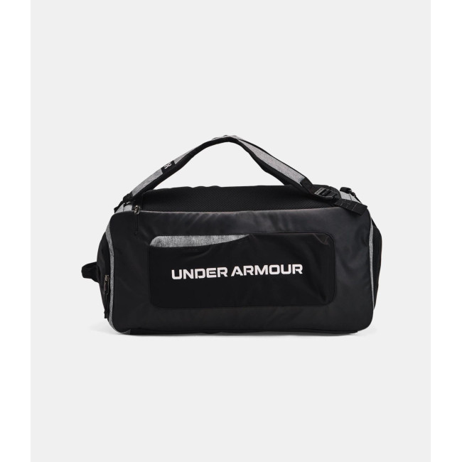 UA Contain Duo Medium Sporttasche - Grau Meliert / Schwarz - Under Armour