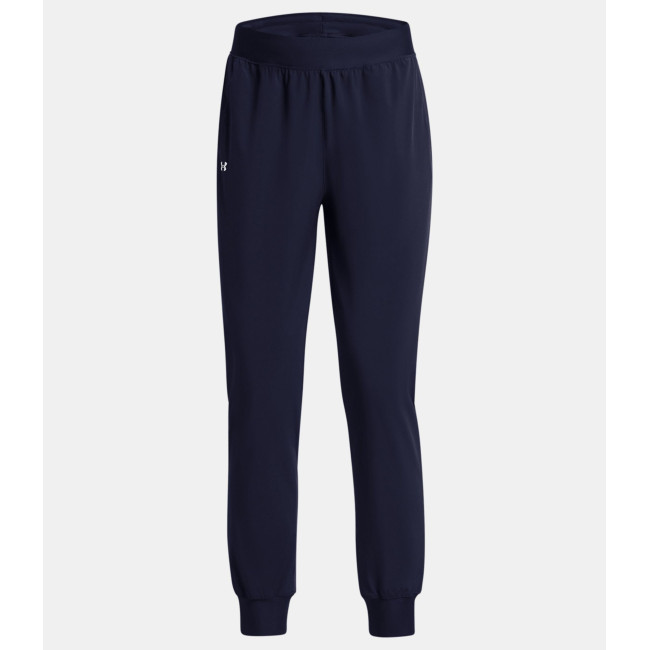 UA Rival High-Rise Woven Damenhose - Marineblau - Under Armour