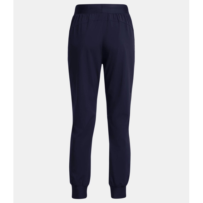 Pantalon femme UA Rival High-Rise Woven - Bleu Marine - Under Armour