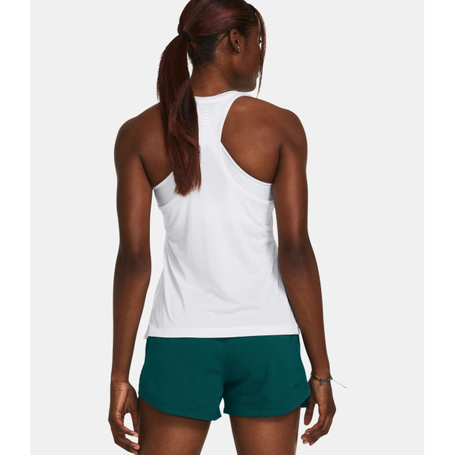 Dames mouwloos shirt UA Launch - Wit - Under Armour
