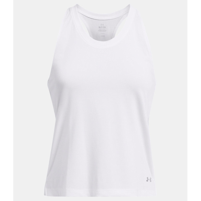 Dames mouwloos shirt UA Launch - Wit - Under Armour