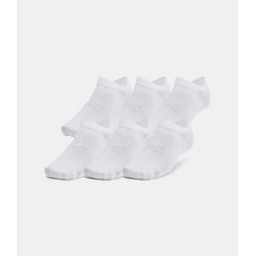 Lot de 6 paires de socquettes UA Essential - Blanc - Under Armour