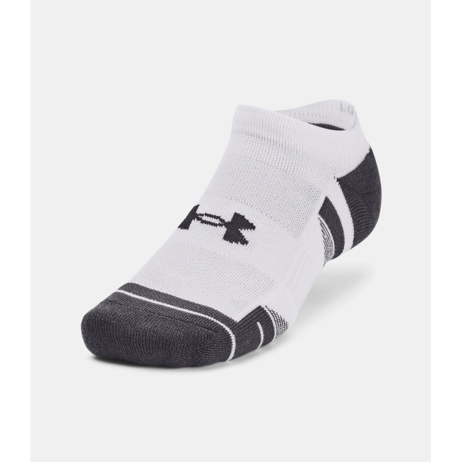 Set van 3 paar UA Performance Tech No Show sokken - Wit - Under Armour