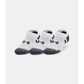 Lot de 3 paires de socquettes UA Performance Cotton No Show - Blanc - Under Armour
