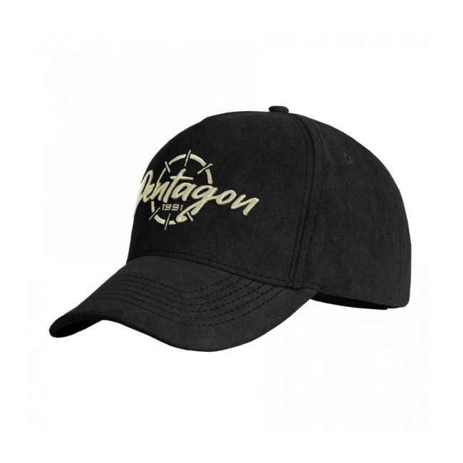 Casquette en velours Liam Noir - Pentagon