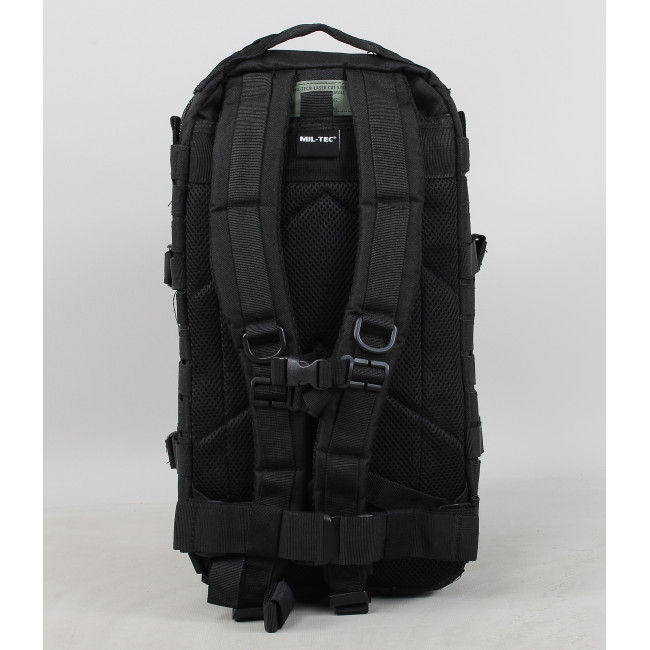 US ASS. PACK laser Cut rugzak 20L Zwart - Miltec