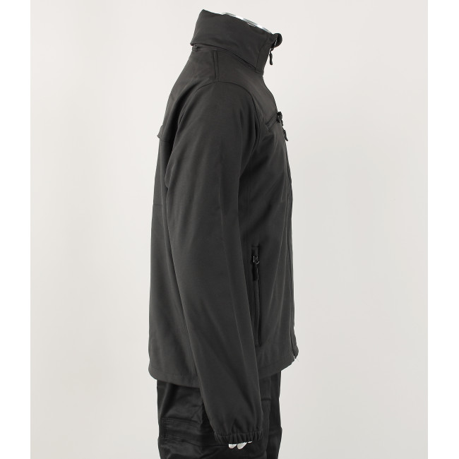 Softshell vest Space Zwart - Force Series