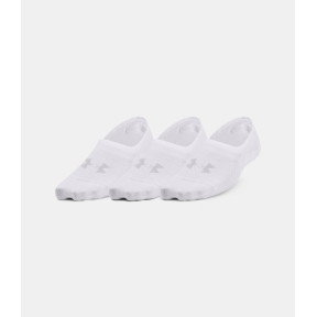 Lot de 3 paires de chaussettes ultra-basses UA Breathe Lite - Blanc - Under Armour