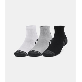 Zestaw 3 par skarpetek UA Performance Tech Quarter - Szary - Under Armour