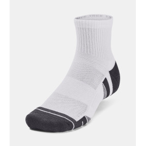3er-Pack UA Performance Tech Quarter Socken - Weiß - Under Armour