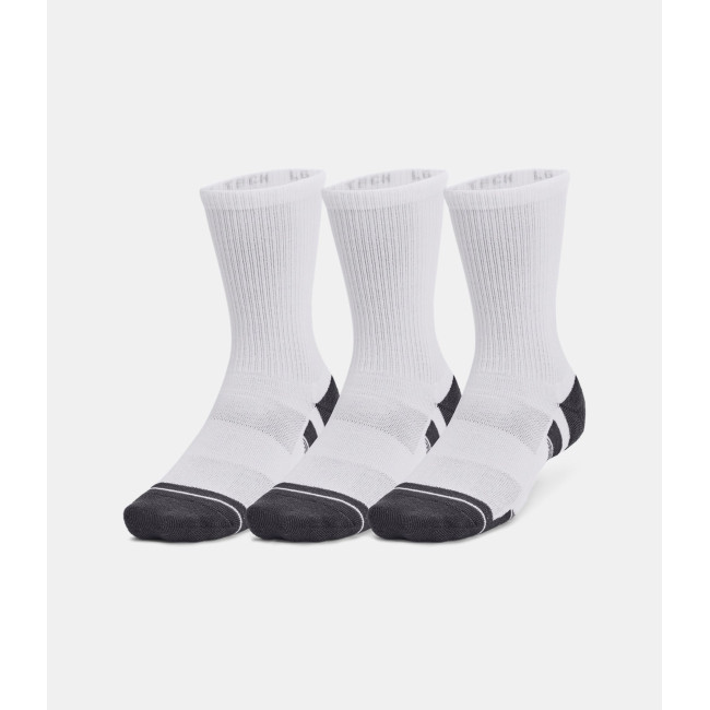 3er-Pack UA Performance Tech Crew Socken - Weiß - Under Armour