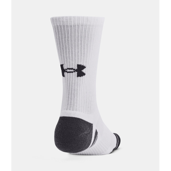 Lot de 3 paires de chaussettes UA Performance Tech Crew - Blanc - Under Armour