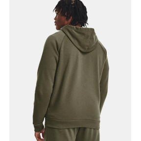 Sweat à capuche Full-Length homme UA Rival - Vert Olive - Under Armour