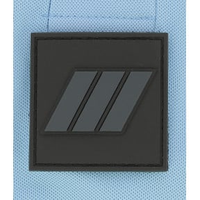 Galon velcro PVC MDL SZEF GD / STRAŻNIK GŁÓWNY PM 3V / niska widoczność - Cholet