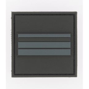 Galon velcro PVC  MAJOR GD / BRIGADIER CHEF PRINCIPAL PM / basse visibilité - Cholet