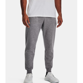 Jogging polaire homme UA Rival - Gris Chiné / Blanc - Under Armour