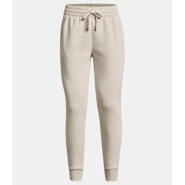 Fleece joggingbroek dames UA Rival - Beige - Under Armour