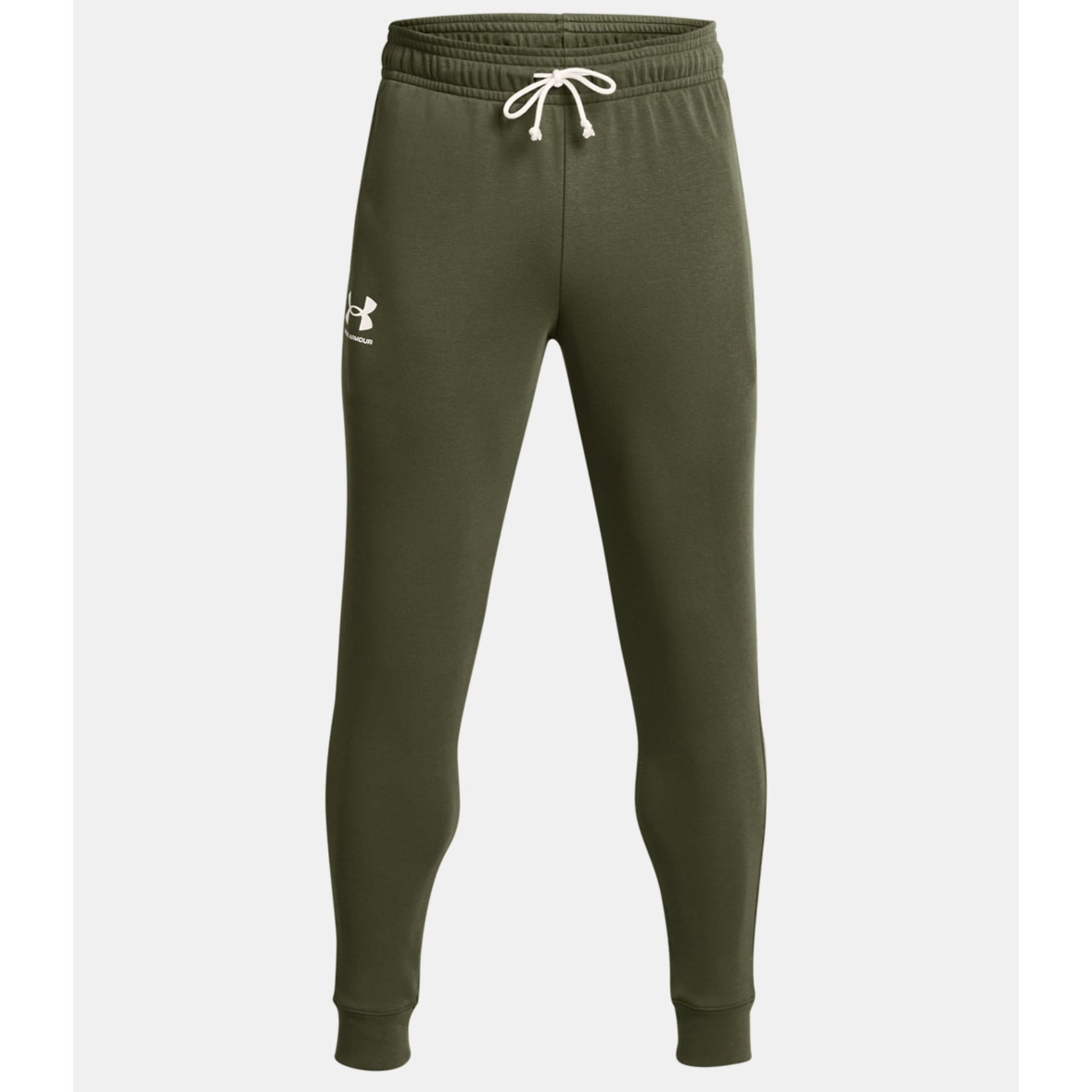 Pantaloni da jogging da uomo UA Rival Terry Verde Oliva Under