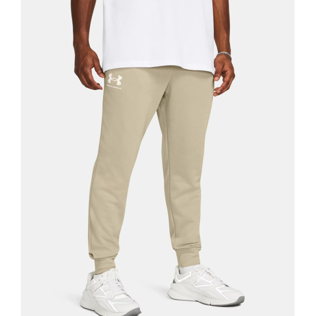 Dres męski UA Rival Terry - Khaki - Under Armour