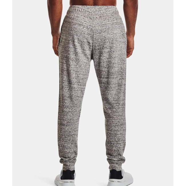 Herren-Jogginganzug UA Rival Terry - Onyx-Weiß - Under Armour