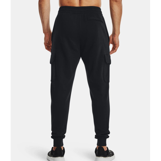 Jogging homme UA Rival Fleece Cargo - Noir - Under Armour