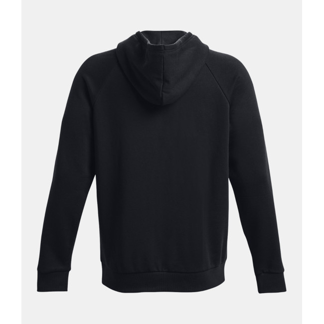 Hoodie polarowa męska UA Rival Logo - Czarna - Under Armour