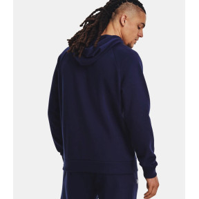 Hoodie polaire homme UA Rival Logo - Bleu Marine - Under Armour