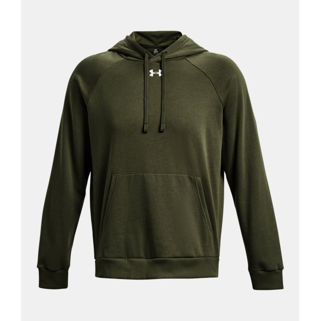 Hoodie fleece heren UA Rival - Olijfgroen - Under Armour