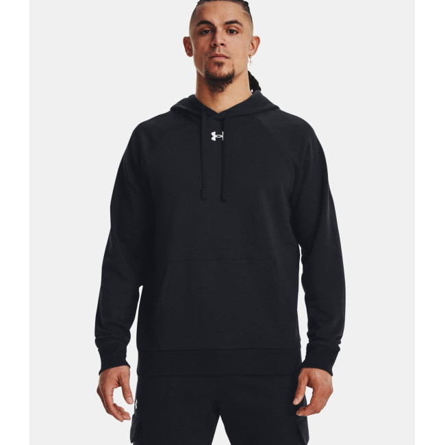 Hoodie polaire homme UA Rival - Noir - Under Armour