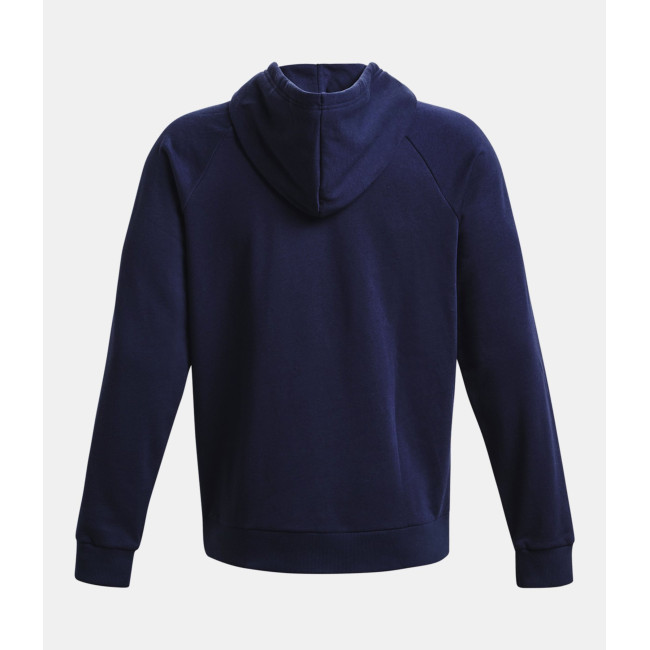 Hoodie polaire homme UA Rival - Bleu Marine - Under Armour
